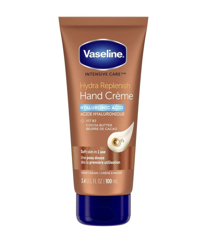 VASELINE INTENSIVE CARE HYDRA REPLENISH HAND CRÉME –  100ML.