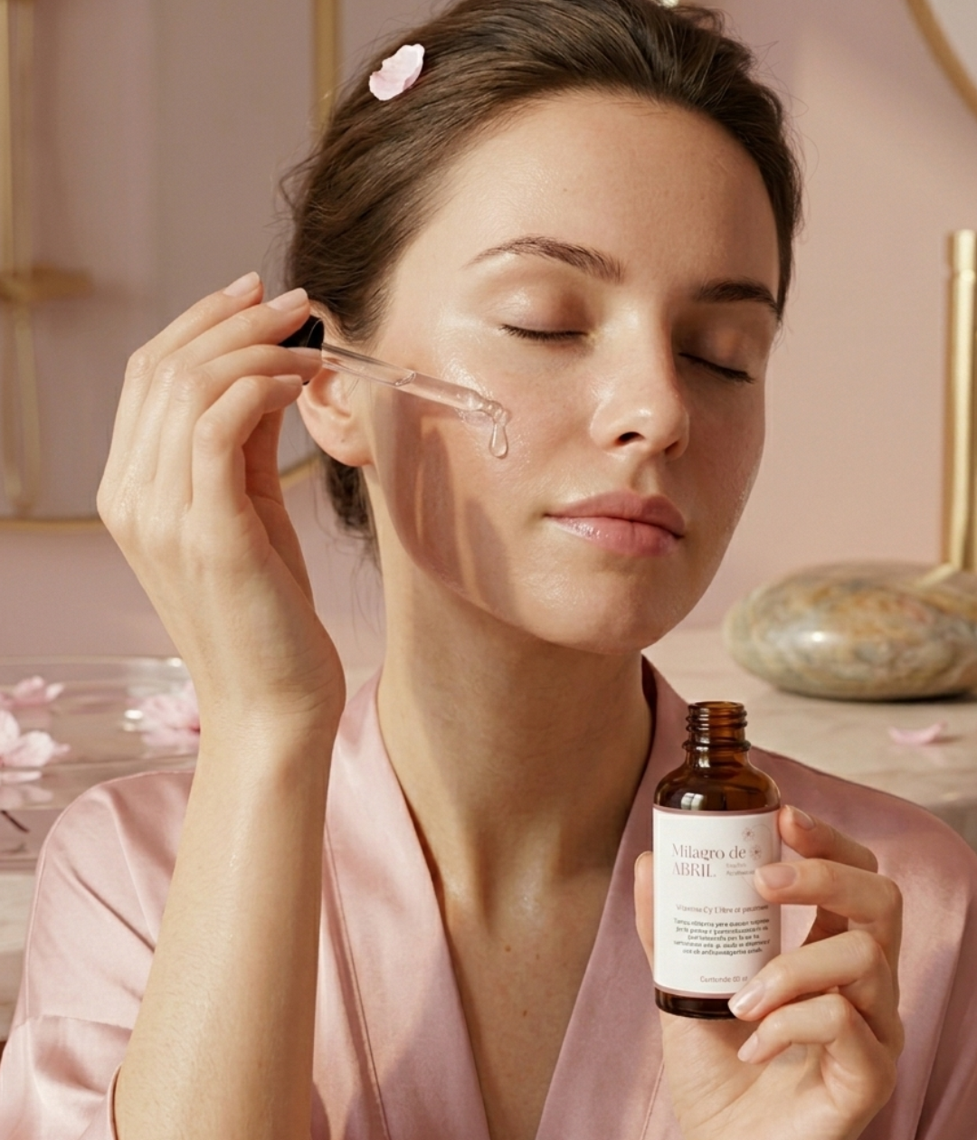 LOCIÓN ACLARADORA –  MILAGRO DE ABRIL 50 ML.