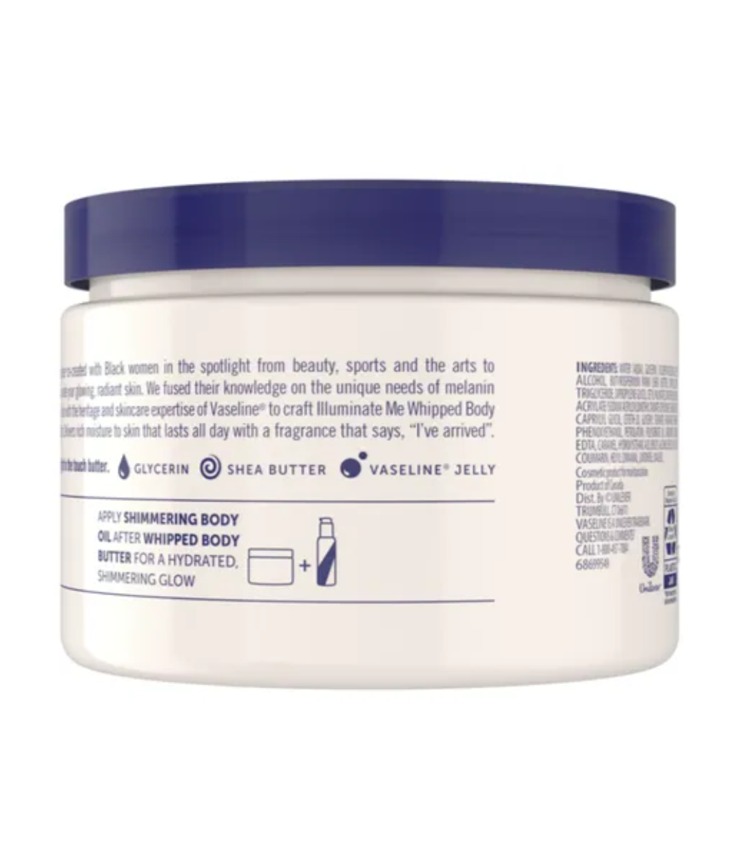 MANTECA CORPORAL VASELINE ILLUMINATE ME –  VASELINE 325ML.