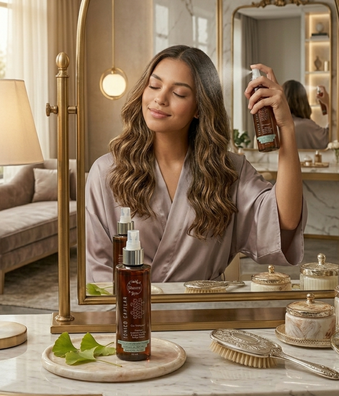 TÓNICO CAPILAR CON TRICHOGEN –  SHAURA 120ML.
