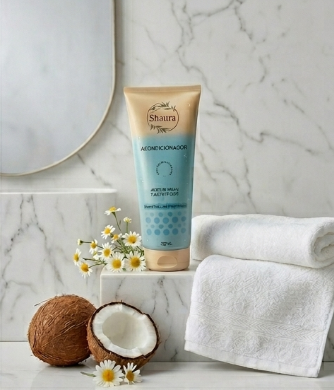 ACONDICIONADOR CON ACEITES DE ARGÁN Y COCO – SHAURA 250ML.