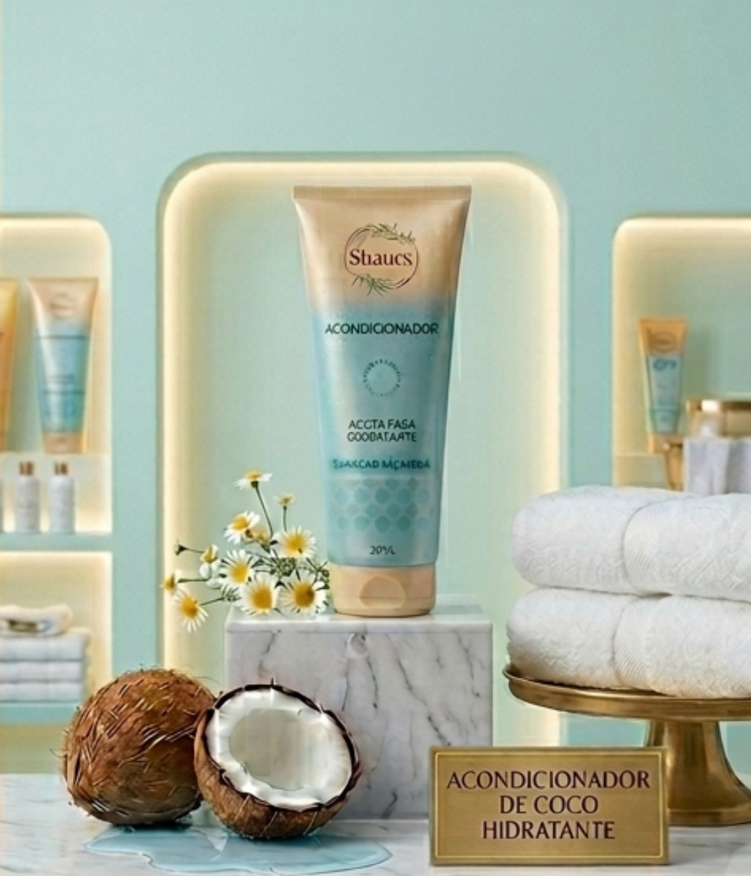 ACONDICIONADOR CON ACEITES DE ARGÁN Y COCO – SHAURA 250ML.