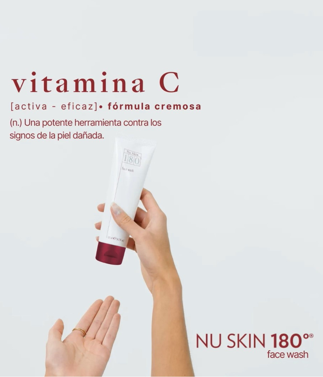 NU SKIN 180° FACE WASH –  NU SKIN 125 ML.