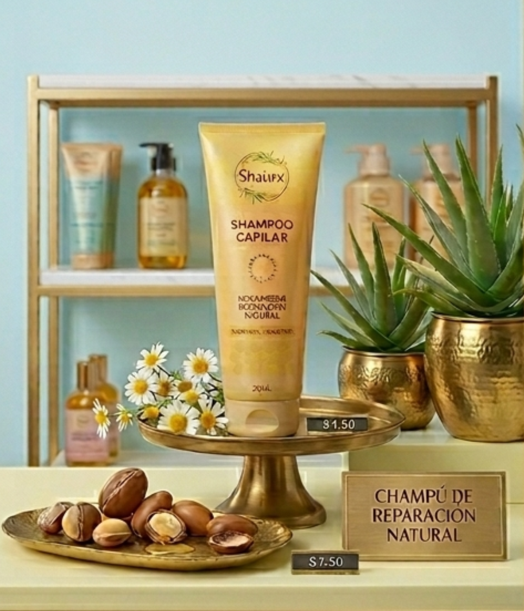 SHAMPOO CAPILAR – REPARACIÓN INTENSIVA SHAURA 250ML.