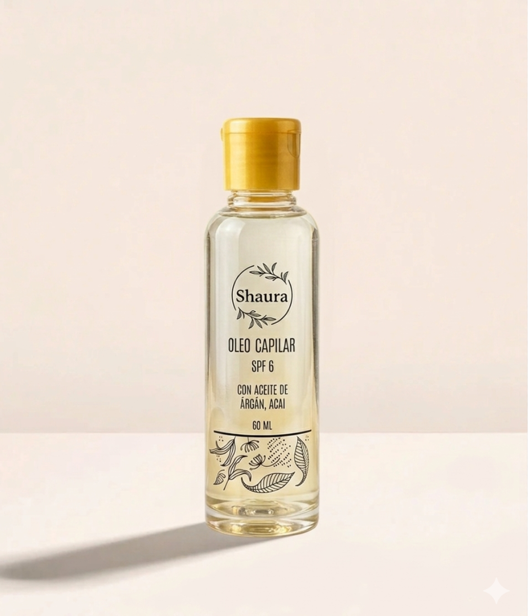 OLEO CAPILAR SPF 6 –  SHAURA 60 ML.