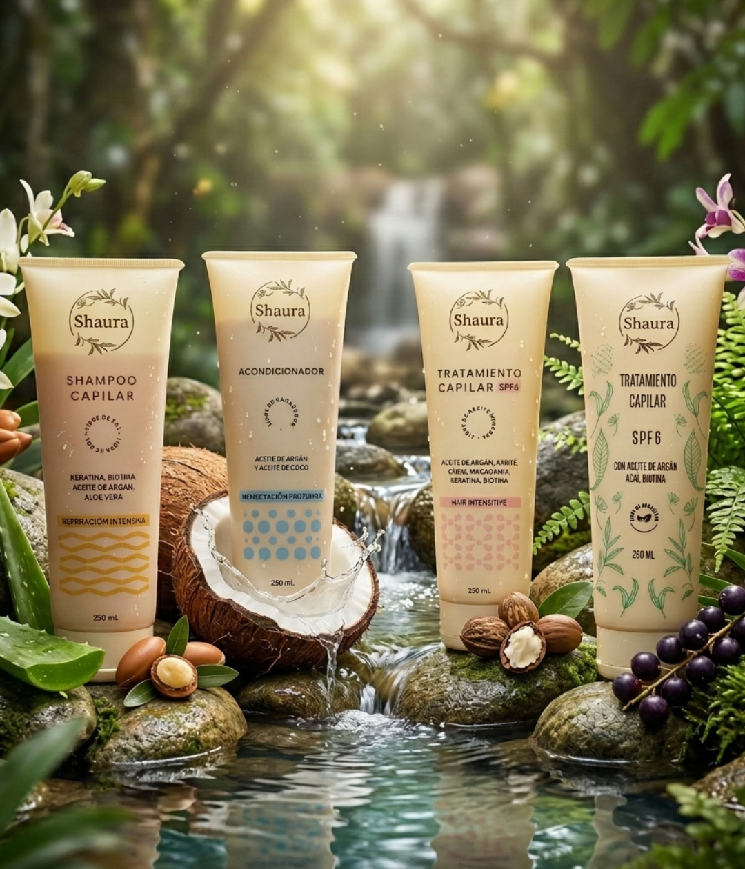 TRATAMIENTO CAPILAR SPF6 –  SHAURA 250ML.