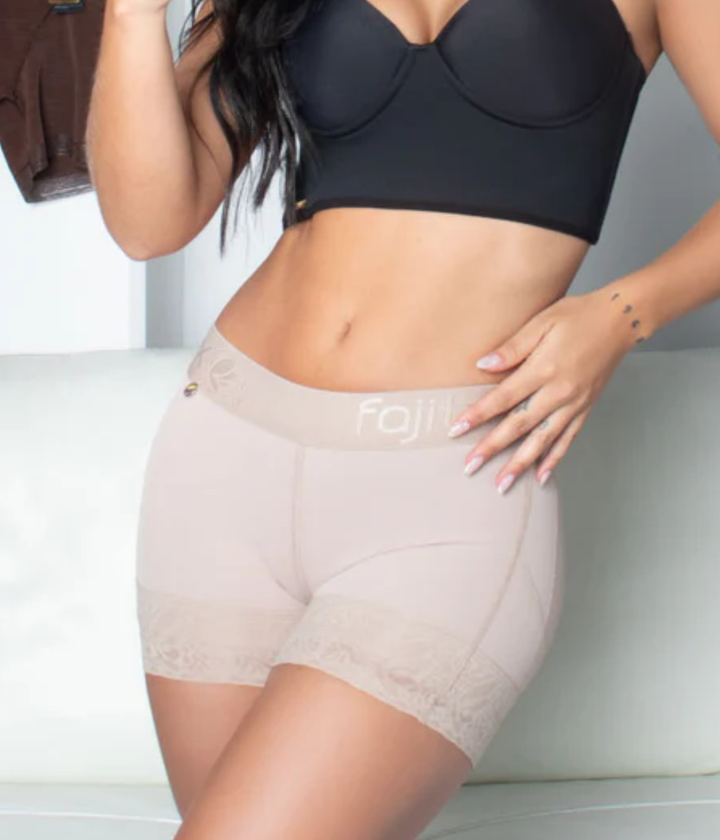 SHORT MOLDEADOR EXTRA CORTO CON HIDRATACIÓN ACTIVA REF. 024640 FAJITEX