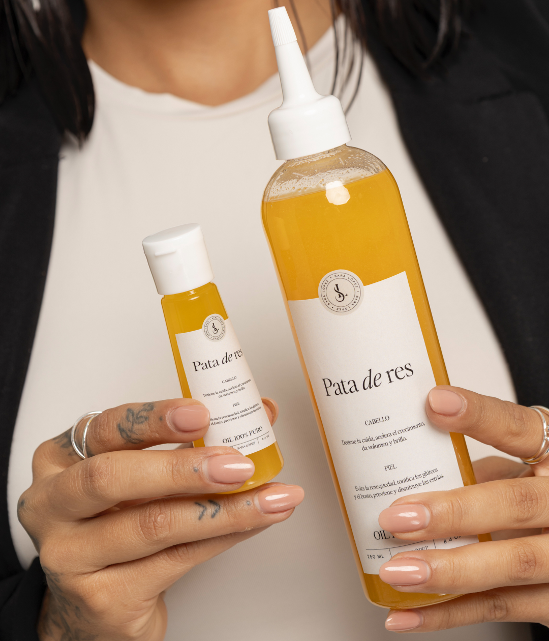 ACEITE DE PATA DE RES LÍNEA SARA LÓPEZ