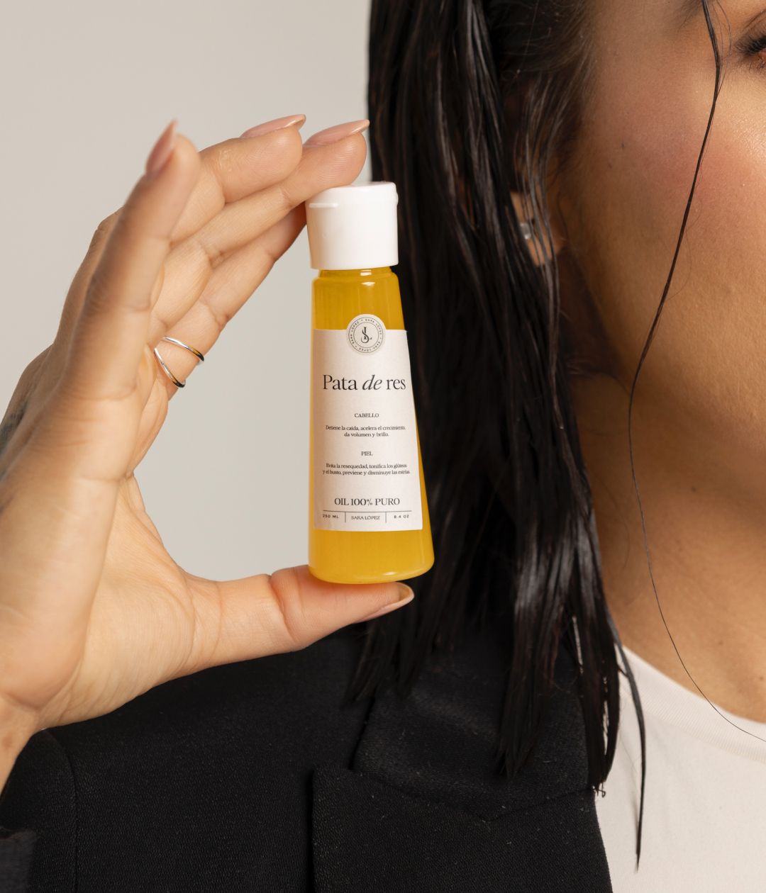 ACEITE DE PATA DE RES LÍNEA SARA LÓPEZ
